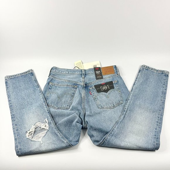 Levis Premium 501 Skinny Women Jeans 29 x 28 NWT - Picture 2 of 9